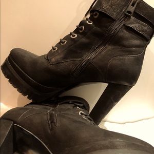 ALLSAINTS Platform Ankle Booties